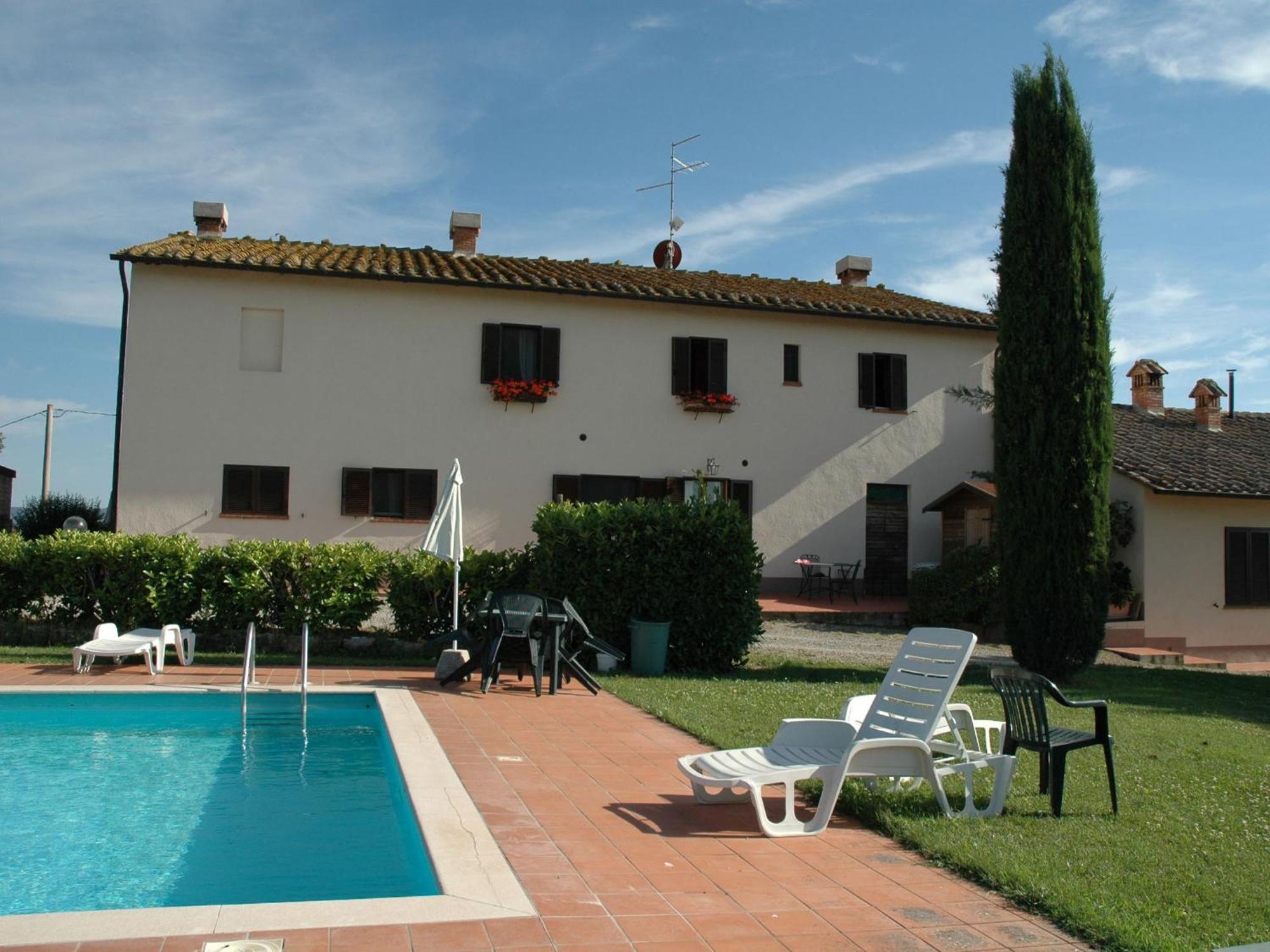 ContignanoSpacious Farmhouse In Pienza With Swimming Pool公寓 外观 照片