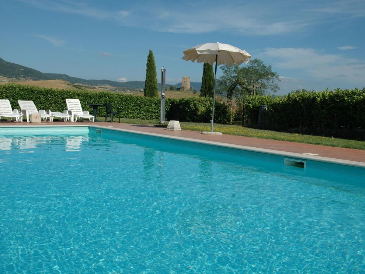 ContignanoSpacious Farmhouse In Pienza With Swimming Pool公寓 外观 照片